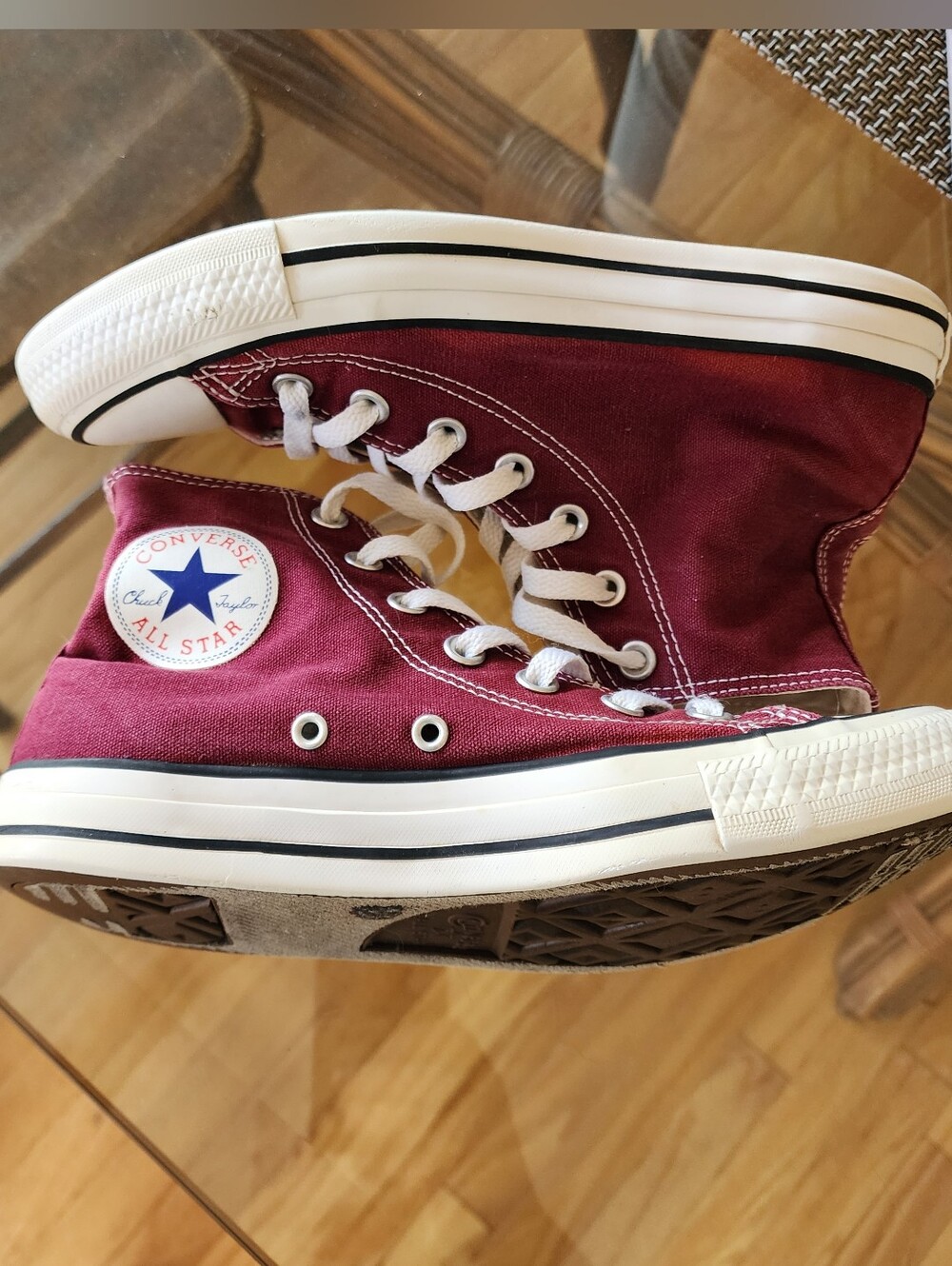 Converse Chuck Taylor All Star High-top Sneakers Size 8 Wom / 6 Men's (139784f)